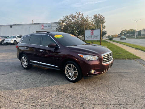2013 Infiniti JX35 for sale at One Way Auto Exchange in Milwaukee WI
