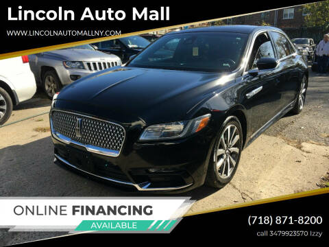 2019 Lincoln Continental for sale at Lincoln Auto Mall in Brooklyn NY