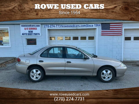 2004 Chevrolet Cavalier for sale at Rowe Used Cars in Beaver Dam KY