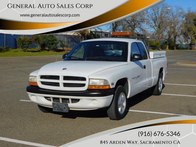 2000 Dodge Dakota for sale at General Auto Sales Corp in Sacramento CA