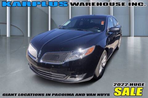 2016 Lincoln MKS for sale at Karplus Warehouse in Pacoima CA