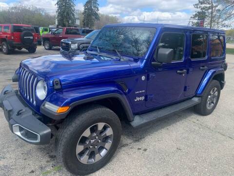 2019 Jeep Wrangler Unlimited for sale at Leonard Enterprise Used Cars in Orion Township MI