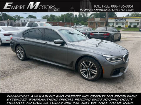 2016 BMW 7 Series for sale at Empire Motors LTD in Cleveland OH