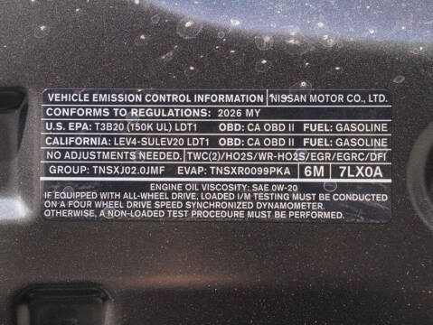 2026 Nissan Kicks SR