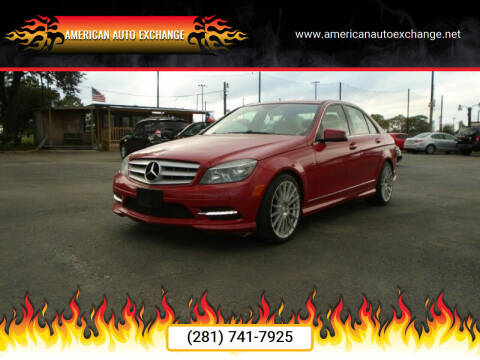2011 Mercedes-Benz C-Class for sale at American Auto Exchange in Houston TX