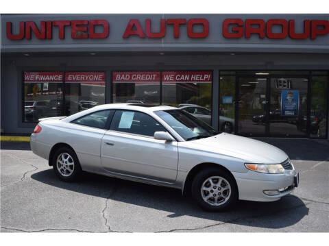 2003 Toyota Camry Solara for sale at United Auto Group in Putnam CT