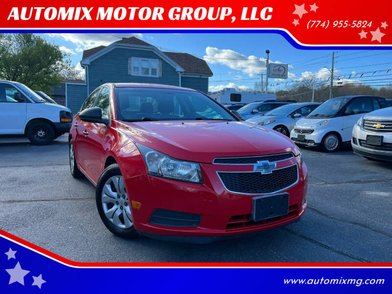2014 Chevrolet Cruze for sale at AUTOMIX MOTOR GROUP, LLC in Swansea MA