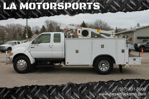 2006 Ford F-750 Super Duty for sale at L.A. MOTORSPORTS in Windom MN