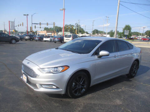 2018 Ford Fusion for sale at Windsor Auto Sales in Loves Park IL
