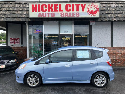 2009 Honda Fit for sale at NICKEL CITY AUTO SALES in Lockport NY