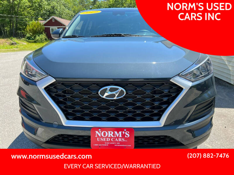 2019 Hyundai Tucson for sale at NORM'S USED CARS INC in Wiscasset ME