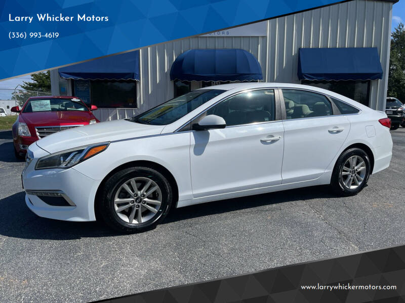 2015 Hyundai Sonata for sale at Larry Whicker Motors in Kernersville NC