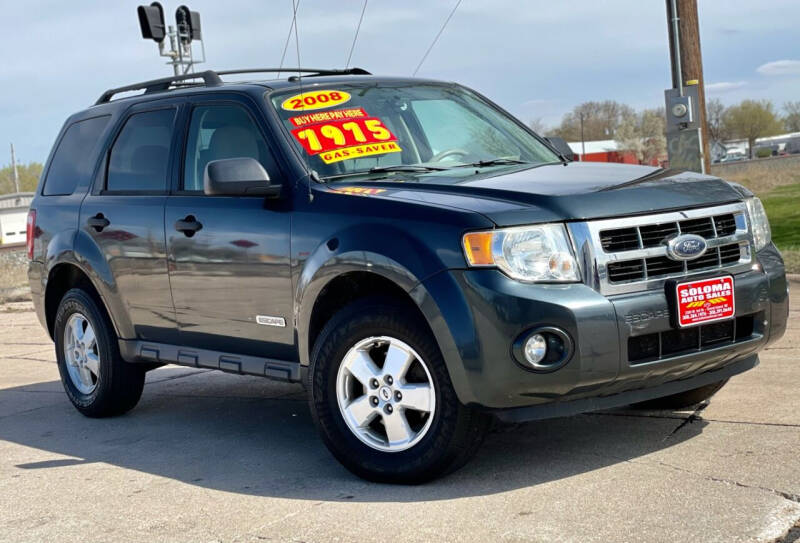 2008 Ford Escape for sale at SOLOMA AUTO SALES in Grand Island NE