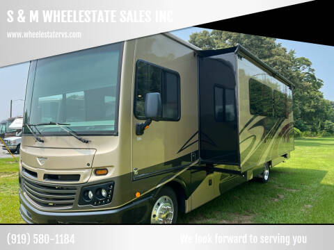 2018 Fleetwood Bounder 35K for sale at S & M WHEELESTATE SALES INC - Class A in Princeton NC