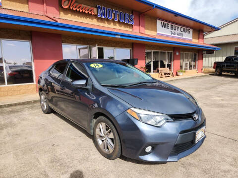 2014 Toyota Corolla for sale at Ohana Motors in Lihue HI