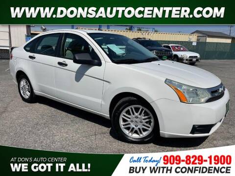 2011 Ford Focus for sale at Dons Auto Center in Fontana CA