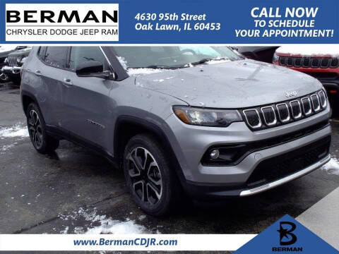 2022 Jeep Compass for sale at Berman Chrysler Dodge Jeep Ram in Oak Lawn IL