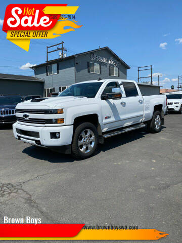 2016 Chevrolet Silverado 3500HD for sale at Brown Boys in Yakima WA