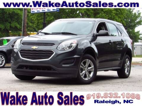 2017 Chevrolet Equinox for sale at Wake Auto Sales Inc in Raleigh NC