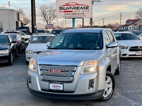 2012 GMC Terrain for sale at Supreme Auto Sales in Chesapeake VA