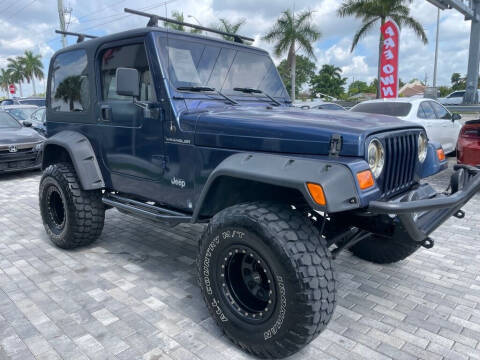 2000 Jeep Wrangler for sale at City Motors Miami in Miami FL