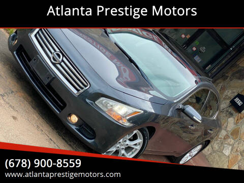 2012 Nissan Maxima for sale at Atlanta Prestige Motors in Decatur GA