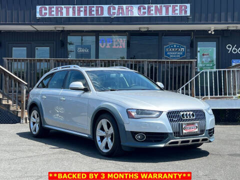 2013 Audi Allroad for sale at CERTIFIED CAR CENTER in Fairfax VA