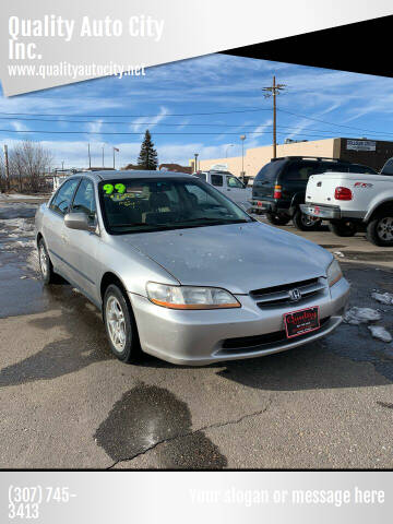 1999 Honda Accord for sale at Quality Auto City Inc. in Laramie WY