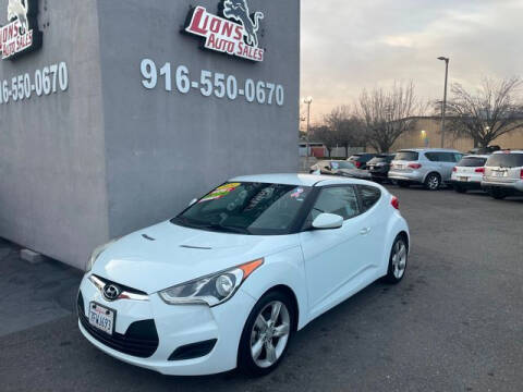 2014 Hyundai Veloster for sale at LIONS AUTO SALES in Sacramento CA