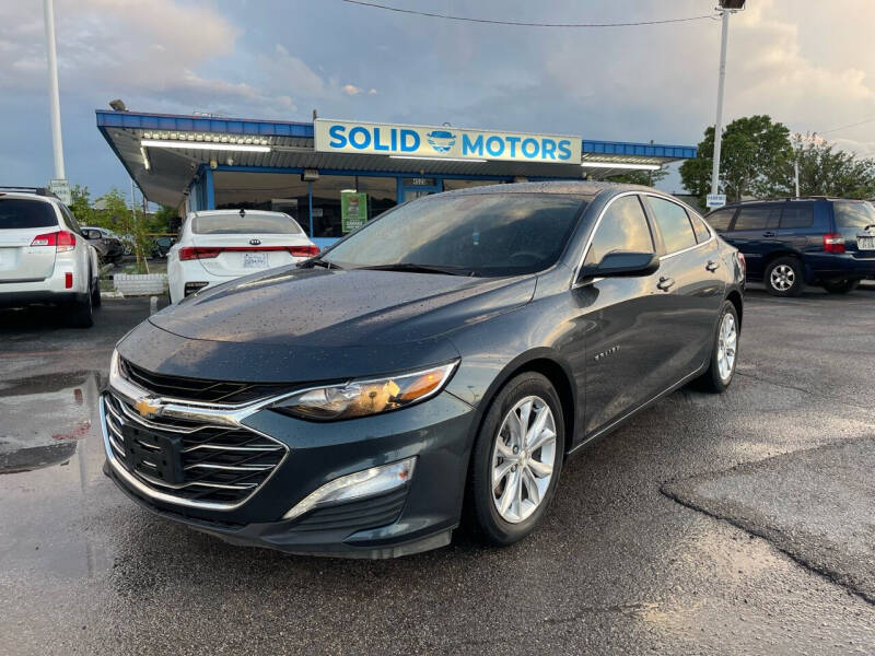 2020 Chevrolet Malibu for sale at Solid Motors LLC in Garland TX