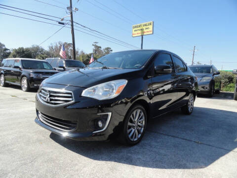 2018 Mitsubishi Mirage G4 for sale at GREAT VALUE MOTORS in Jacksonville FL