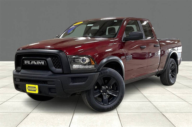 Used 2021 RAM Ram 1500 Classic Warlock with VIN 1C6RR7GT7MS590883 for sale in Montevideo, Minnesota