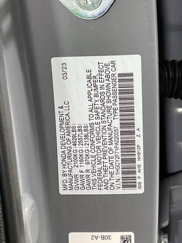 2023 Honda Accord Hybrid