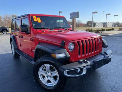 2020 Jeep Wrangler Unlimited for sale at Integrity Auto Center in Paola KS