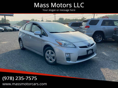 2010 Toyota Prius for sale at Mass Motors LLC in Worcester MA