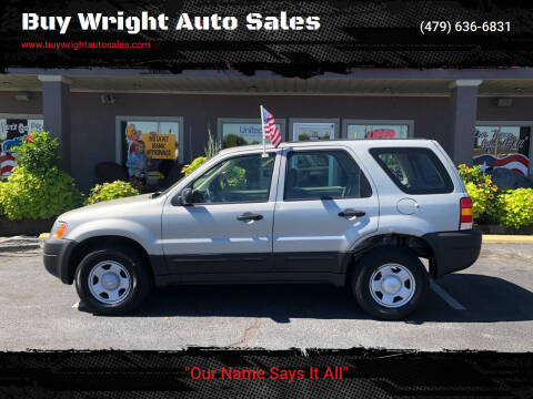 2004 Ford Escape for sale at Buy Wright Auto Sales in Rogers AR
