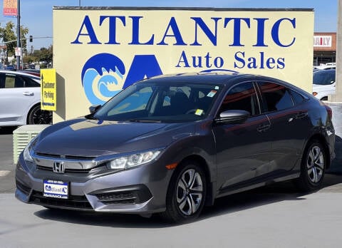 2017 Honda Civic for sale at Atlantic Auto Sale in Sacramento CA