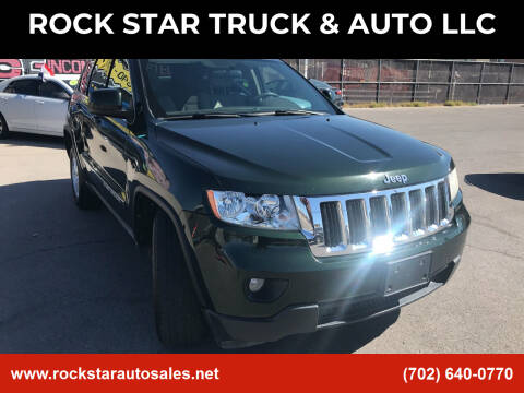 2011 Jeep Grand Cherokee for sale at ROCK STAR TRUCK & AUTO LLC in Las Vegas NV
