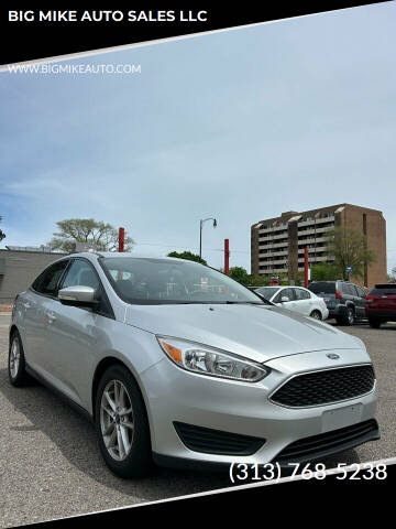 2016 Ford Focus for sale at BIG MIKE AUTO SALES LLC in Lincoln Park MI