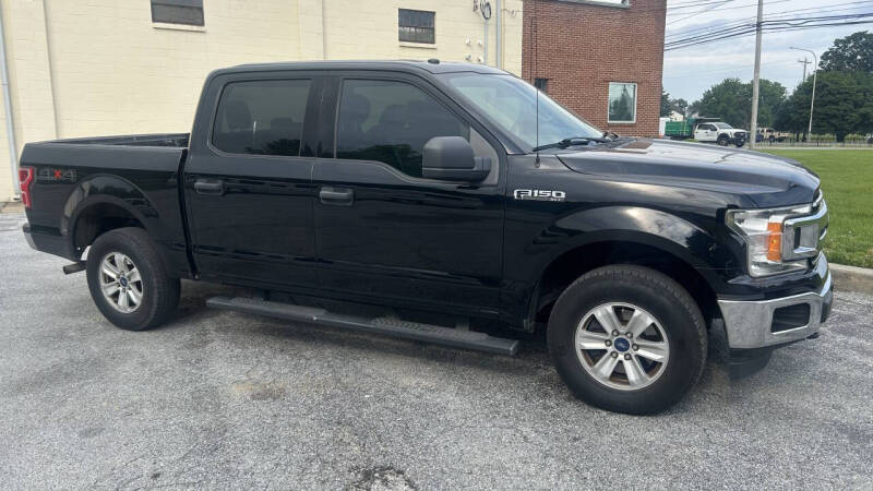 Used 2018 Ford F-150 XLT with VIN 1FTEW1EB5JFA64148 for sale in New Castle, DE