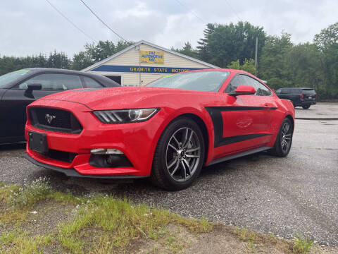 2016 Ford Mustang for sale at TTC AUTO OUTLET/TIM'S TRUCK CAPITAL & AUTO SALES INC ANNEX in Epsom NH