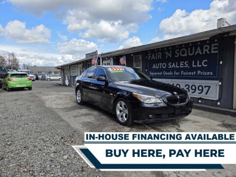 2004 BMW 5 Series for sale at Fair 'N Square Auto Sales, LLC in Auburn WA