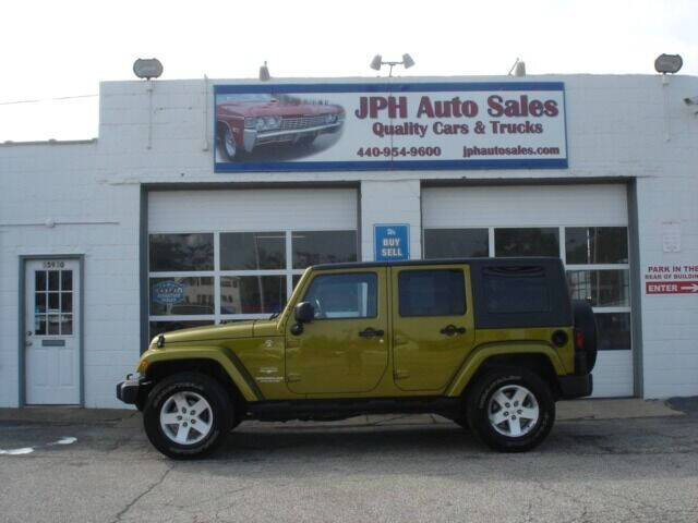 2007 Jeep Wrangler Unlimited for sale at JPH Auto Sales in Eastlake OH