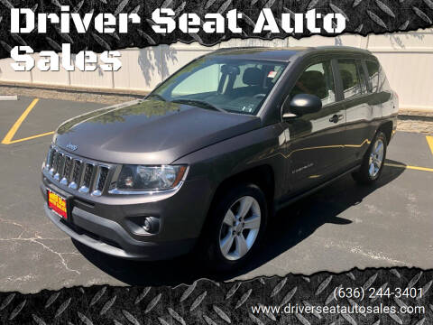 2016 Jeep Compass for sale at Driver Seat Auto Sales in Saint Charles MO