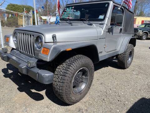 2000 Jeep Wrangler for sale at Lance Motors in Monroe Township NJ