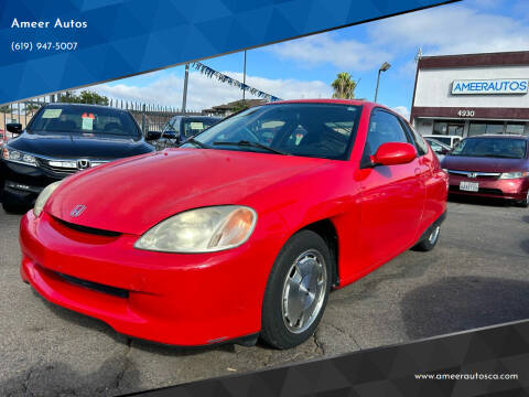 2002 Honda Insight for sale at Ameer Autos in San Diego CA