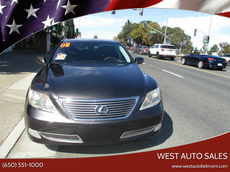 2008 Lexus LS 460 for sale at West Auto Sales in Belmont CA