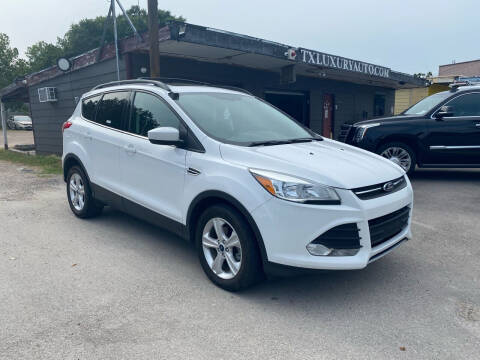 2016 Ford Escape for sale at Texas Luxury Auto in Houston TX