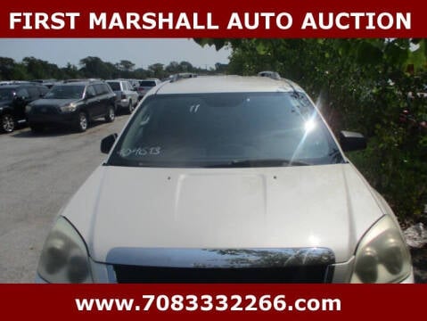 2011 GMC Acadia for sale at First Marshall Auto Auction in Harvey IL