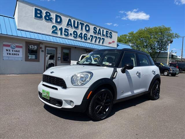 2014 MINI Countryman for sale at B & D Auto Sales Inc. in Fairless Hills PA
